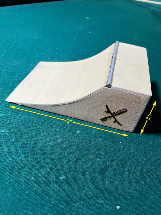 Fingerboard Quarter pipe Soards - Made in the USA