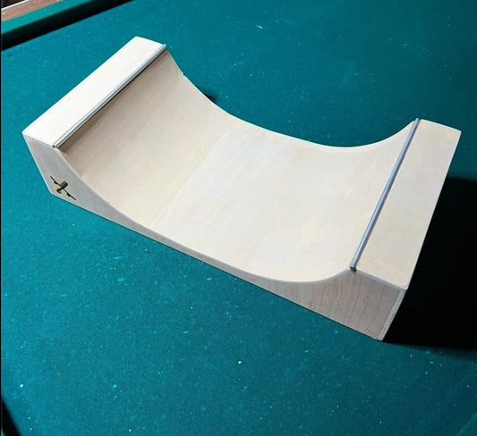 Fingerboard Half pipe - mini ramp - Soards - Made in the USA customizable.